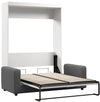 Lit escamotable Pur de Bestar avec sofa - blanc