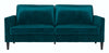 Sofa Winston de Mr. Kate en velours avec ressorts ensachés - vert