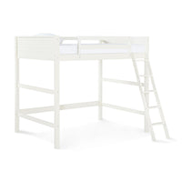 Lit mezzanine double Denver de DHP pour enfants - blanc