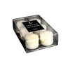 Paquet de 6 chandelles décoratives blanches non parfumées - ensemble de 2 paquets de chandelles