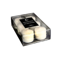 Paquet de 6 chandelles décoratives blanches non parfumées - ensemble de 2 paquets de chandelles