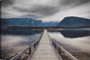 Toile décorative tendue « Walk to Lake » - 24 po x 36 po
