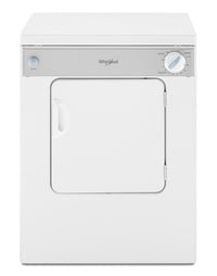  Sécheuse électrique Whirlpool de 3,4 pi³ - blanche - superposable - LDR3822PQ