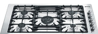 Surface de cuisson à gaz Smeg de 36 po - PGFU36X