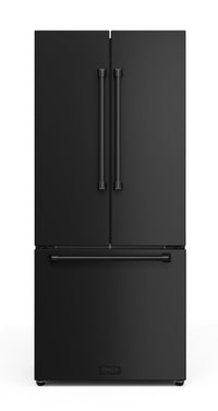 Réfrigérateur collection Gordon Ramsay de Thor Kitchen de 30 po et de 17,5 pi3 de profondeur comptoir à portes françaises - RF3017FFD00