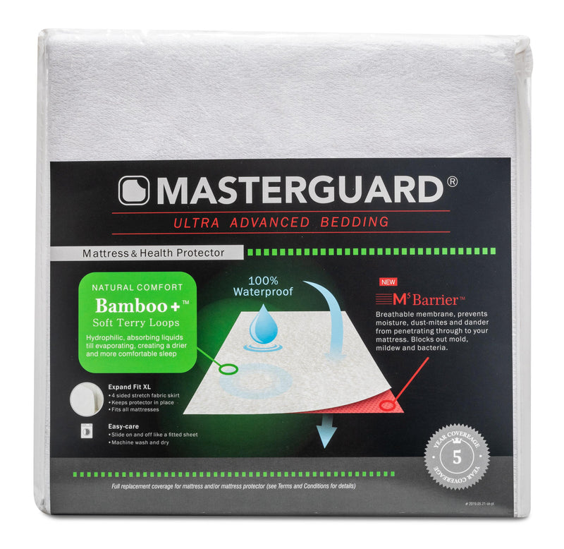 Masterguard® Natural Bamboo™ Twin XL Mattress Protector