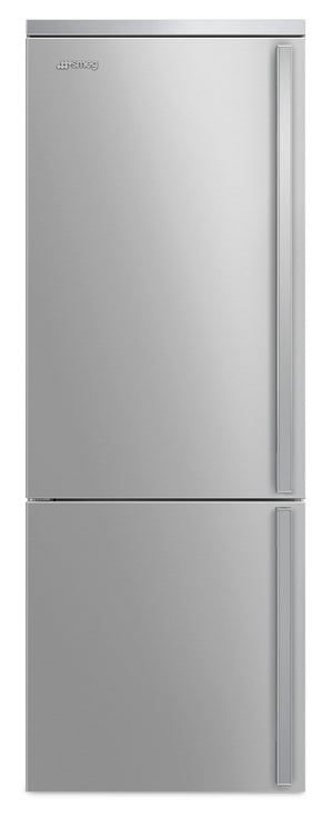 Réfrigérateur Smeg Portofino de 16,2 pi3 à congélateur inférieur - FA490ULX