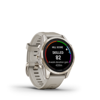 Montre fēnixMD 7S Pro Sapphire Solar Edition de Garmin de 42 mm - or doux