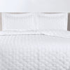 Ensemble de courtepointe Hyland 3 pièces pour lit double et grand lit - blanc