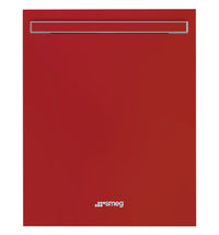 Panneau de lave-vaisselle Smeg Portofino rouge - KIT86PORTRD