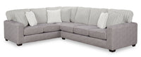  Sofa sectionnel de gauche Koda 2 pièces en chenille - paloma luxueux