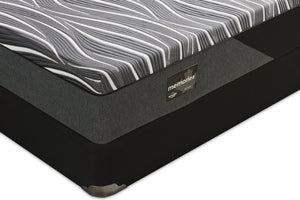 Ensemble matelas ferme à plateau-coussin lisse Memories de Springwall pour grand lit