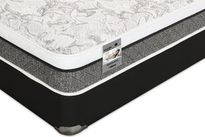 Ensemble matelas moelleux à Euro-plateau Moonlight de Springwall pour lit double