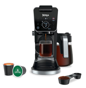 Système d’infusion de spécialité DualBrew Pro de Ninja, portion individuelle, capsule et cafetière filtre de 12 tasses - CFP301C 