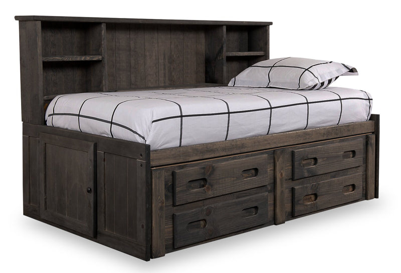 Piper Full Storage Bed|Lit double de rangement Piper|PIPGFRBD