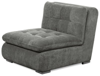  Fauteuil modulaire Plaza sans accoudoirs - gris