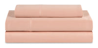 Ensemble de draps Dri-TecMD BEDGEARMD 3 pièces pour lit simple très long - rose cendré