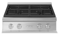 Surface de cuisson à gaz Smeg Portofino de 30 po - RTU304GX