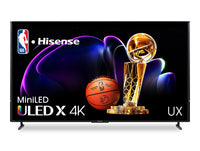  Téléviseur intelligent QLED à mini DEL de HISENSE UHD 4K de 85 po à 144 Hz avec HDR10+, Dolby VisionMC et Google TVMC (85UX)