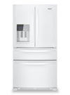 Réfrigérateur Whirlpool de 36 po et de 24,5 pi³ à portes françaises - blanc - WRMF3636RW