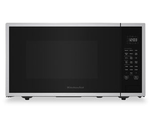 Four à micro-ondes de comptoir KitchenAid de 1,6 pi3 avec nettoyage à la vapeur - acier inoxydable - YKMCS122RSS