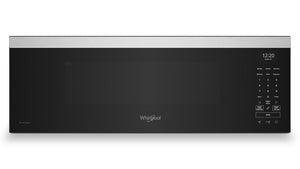 Four à micro-ondes à hotte intégrée intelligent à profil bas Whirlpool de 1,1 pi3 - acier inoxydable - YWMML5530RZ