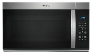 Four à micro-ondes à hotte intégrée Whirlpool de 1,7 pi3 - acier inoxydable - YWMMS3130RS