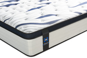 Matelas luxueux ferme à Euro-plateau Brentford PosturepedicMD de Sealy pour lit simple