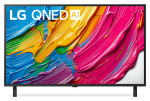 Téléviseur intelligent QNED LG QNED80 4K de 43 po avec IA (43QNED80AUA.ACC)
