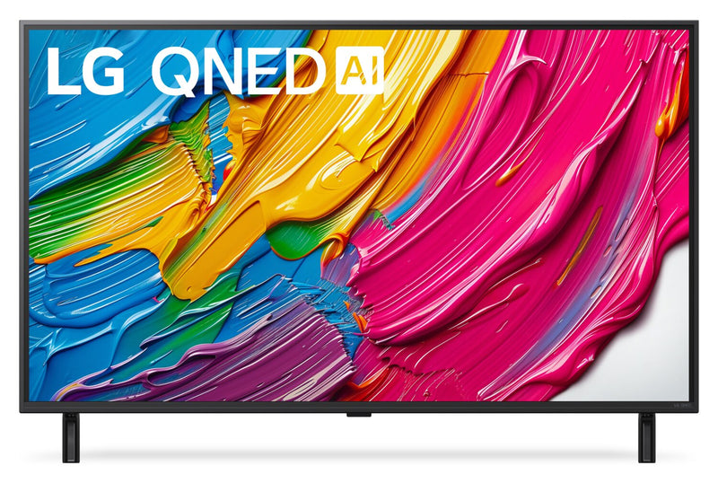 Téléviseur intelligent QNED LG QNED80 4K de 43 po avec IA (43QNED80AUA.ACC)