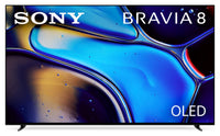 Téléviseur intelligent DELO Bravia 8 de Sony 4K de 77 po à 120 Hz avec HDR10, Dolby VisionMC, mouvement DELO XR OLED Motion et Google TVMC (K77XR80)