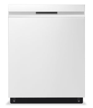 Lave-vaisselle encastré LG à 48 dBA de 24 po avec commandes sur le dessus et QuadWashMC - blanc - LDPN4542W