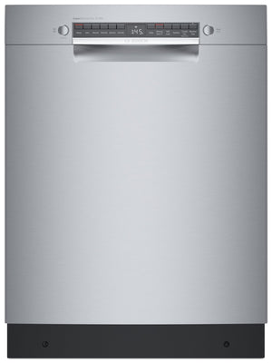 Lave-vaisselle intelligent Bosch série 800 avec commandes à l’avant, CrystalDry et 3e panier - SGE78C55UC 