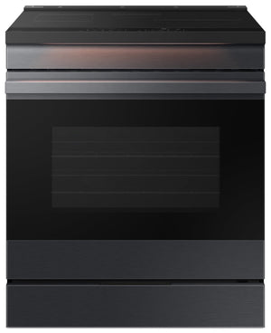 Cuisinière intelligente à induction encastrée Samsung de 6,3 pi³ avec Air Sous Vide - noir mat - NSI6DG9500MTAC