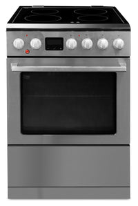  Cuisinière électrique Danby de 2,5 pi3 et de 24 po avec TruAirFry - acier inoxydable - DRCA240BSSC 