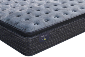 Matelas ferme à Euro-plateau Back Logic 2.0 de Serta pour lit simple très long