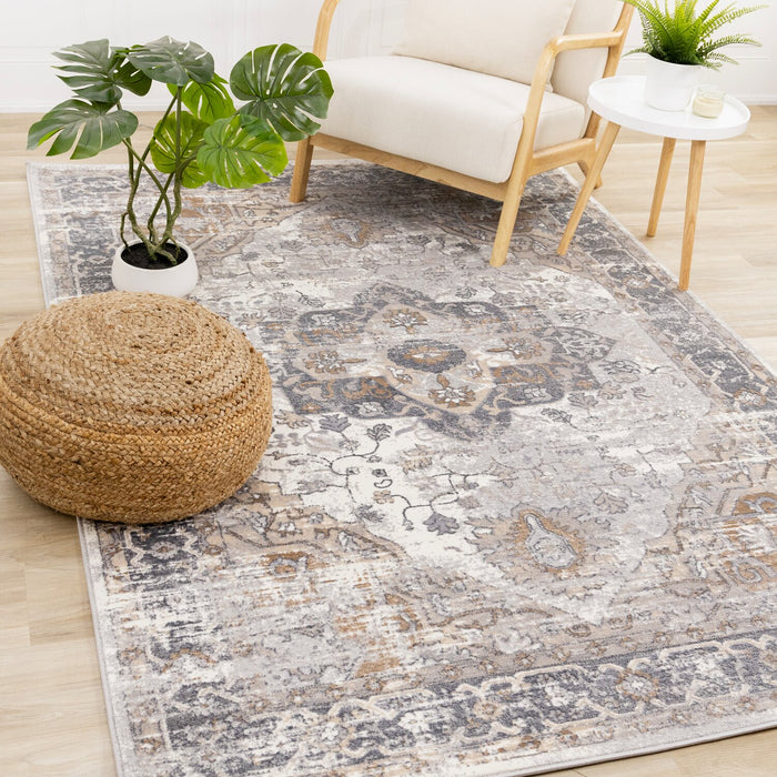 Carpette Blanche - 7 pi x 10 pi