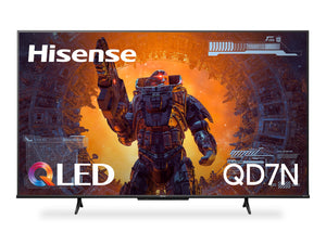 Téléviseur intelligent QLED HISENSE UHD 4K de 100 po à 144 Hz avec HDR10+, Dolby VisionMC et Google TVMC (100QD7N)