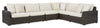 Sofa sectionnel Halifax 4 pièces pour la terrasse