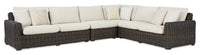  Sofa sectionnel Halifax 4 pièces pour la terrasse