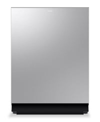  Lave-vaisselle Samsung de 24 po et de 38 dBA avec commandes sur le dessus, nettoyage avec IA et 3e panier - DW90F89P0USRAA 