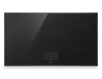  Surface de cuisson à induction LG Studio de 36 po à 5 brûleurs avec zone de cuisson polyvalente - CBIS3618BE 