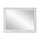 Miroir de commode de chambre à coucher Haven - blanc