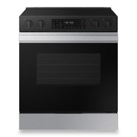  Cuisinière intelligente électrique encastrée Samsung de 6,3 pi³ avec friture à air - acier inoxydabl…