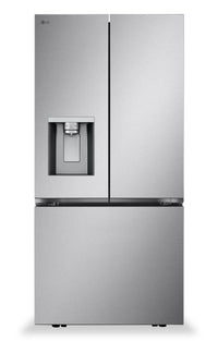  Réfrigérateur LG de 20 pi³ et de 33 po à portes françaises de profondeur comptoir MAXMC - acier inox…