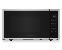  Four à micro-ondes de comptoir KitchenAid de 1,6 pi3 avec nettoyage à la vapeur - acier inoxydable PrintProofMC - YKMCS122RPS 