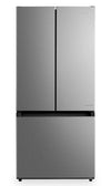 Réfrigérateur Midea de 18,4 pi³ et de 30 po à portes françaises - acier inoxydable - MRF18B4AST