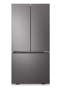  Réfrigérateur intelligent LG de 25 pi³ à portes françaises avec machine à glaçons - acier inoxydable noir - LF25S6200D 