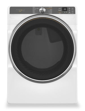 Sécheuse à gaz intelligente Whirlpool de 7,4 pi³ avec vapeur - WGD6720RW