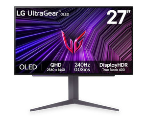 Moniteur de jeu DELO UltraGearMC de LG QHD de 27 po